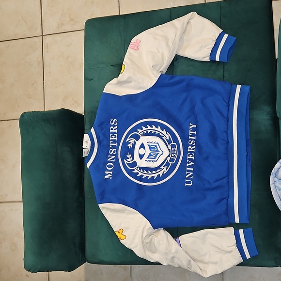 Disney Parks Pixar Monsters University Varsity Jacket By Her Universe College M - Picture 15 of 17